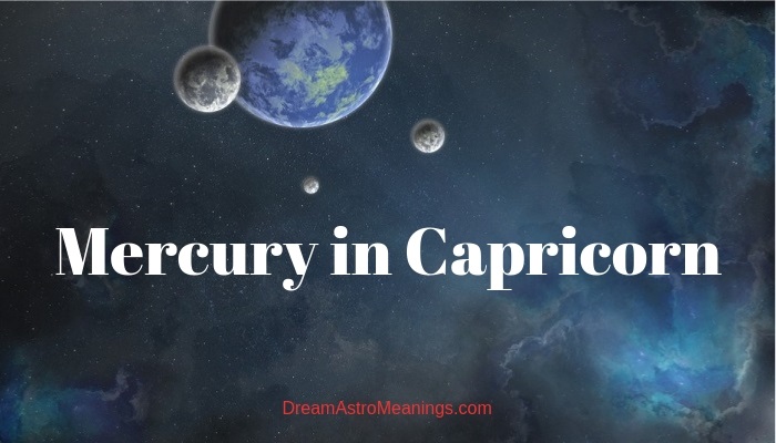 what is mercury in capricorn